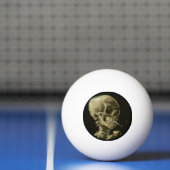 Skelet met sigaret van Van Gogh Pingpongbal (Net)