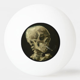 Skelet met sigaret van Van Gogh Pingpongbal