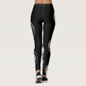 Skelet met slangen leggings (Achterkant)