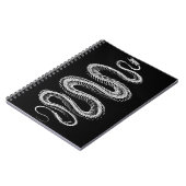 Skelet met slangen notitieboek (Linkerzijde)