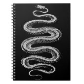 Skelet met slangen notitieboek (Voorkant)