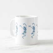 Skelet Mok | dagelijkse Mok | Holloween-Mok (Voorkant links)