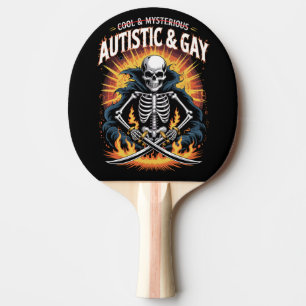 Skelet Niet Cool En Mysterieus Autistisch Homo Tafeltennisbatje