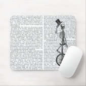 Skelet op de Unicycle Muismat (Met muis)