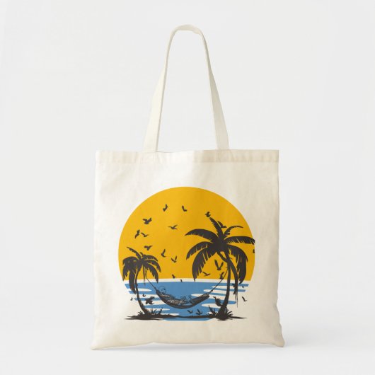 Skelet op het strand tote bag (Voorkant)