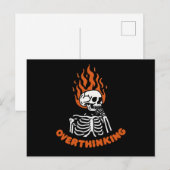 Skelet Overdenken Briefkaart (Voorkant / Achterkant)