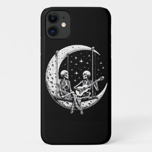 Skelet Paar Maan Gitaar Case-Mate iPhone Case