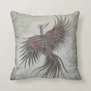 Skelet Phoenix Pillow Kussen