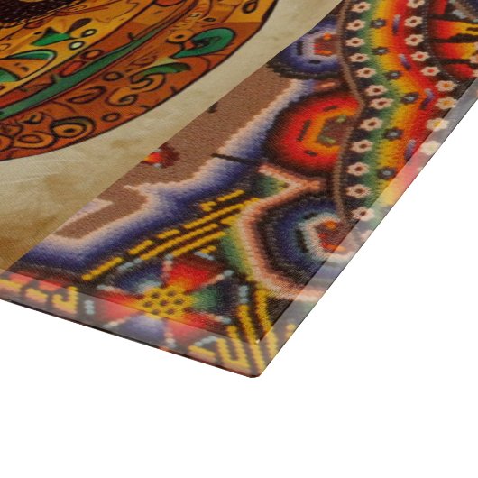  Skelet/Pompoen Dag van de Doden Snijplank (Hoek)