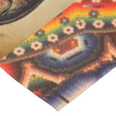 Skelet/Pompoen Dag van de Doden Tafelkleed (Gekanteld)