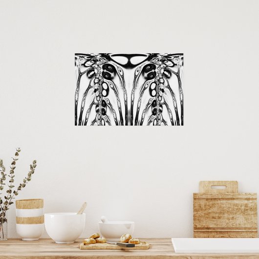 Skelet Poster (Keuken)