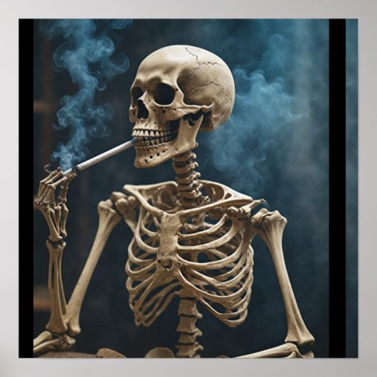 Skelet poster (Voorkant)