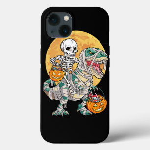 Skelet Riding T Rex Moonlit Mummy Dinosaurus Kinde Case-Mate iPhone Case