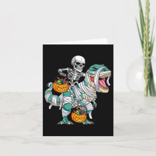 Skelet Rijden Dinosaurus T Rex Fun Kinder Jongens  Kaart