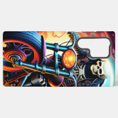 Skelet Rijden door de vuurgrot Samsung Galaxy Hoesje (Achterkant horizontaal)