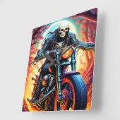 Skelet Rijden door de vuurgrot Vierkante Klok (Hoek)