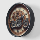 Skelet Rijden op een zonked-out fiets (Hoek)