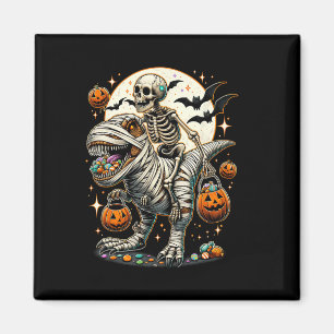 Skelet rijdende mummie dinosaurus T Rex kinderen j Magneet