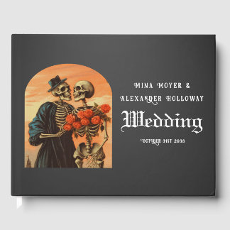 Skelet Romantische Gothic Foto Gastenboek