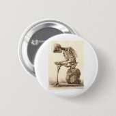 skelet ronde button 5,7 cm (Voorkant /achterkant)