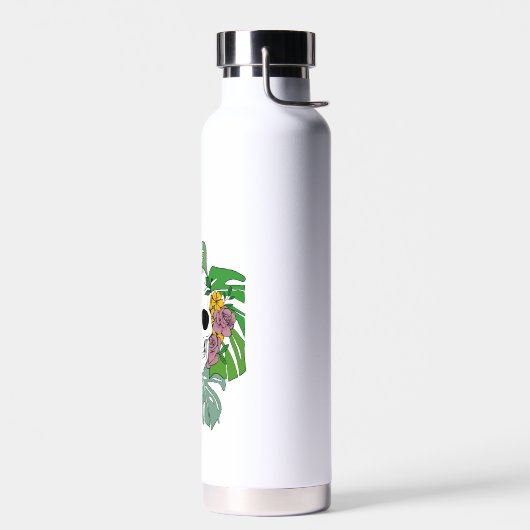 Skelet Roos en Monstera Waterfles (Links)