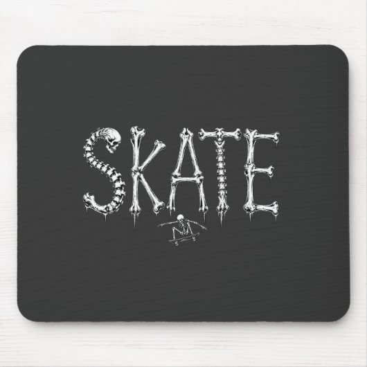 Skelet Schaatsbotten Muismat (Voorkant)