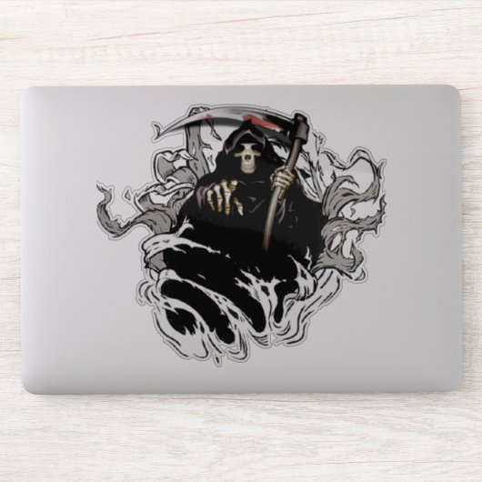 Skelet, schedel, dood, Sticker (Computer)