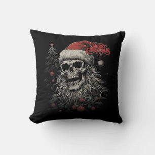 Skelet Schedel Grappig Prettig Kerstmis Sinterklaa Kussen