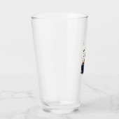 Skelet Shiba Schreeuw Glas (Rechts)