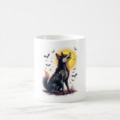 Skelet Shiba Scream Koffiemok (Center)