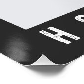 Skelet Shirt | Halloween Basketbal Design Perfect Poster (Hoek)