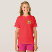 Skelet Skateboard T-shirt (Voorkant volledig)