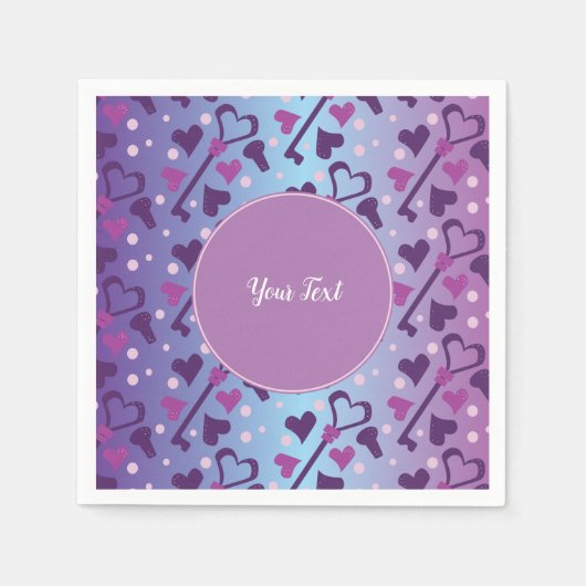 Skelet Skelet Skelet Skelet Skeletten Valentijnsda Servet (Voorkant)