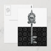 Skelet Sleutel 2 Briefkaart (Voorkant / Achterkant)