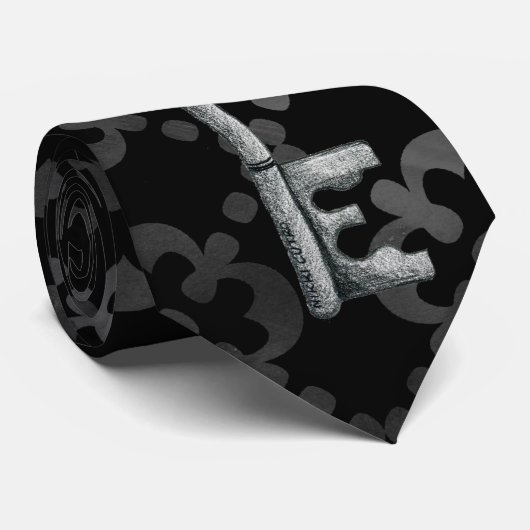 Skelet Sleutel 2 Stropdas (Opgerold)