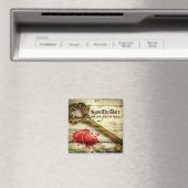 skelet sleutel Victoriaans steampunk bruiloft Magneet (Insitu (Vaatwasser))