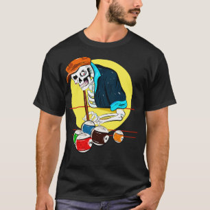 Skelet Spelen Biljart T-shirt
