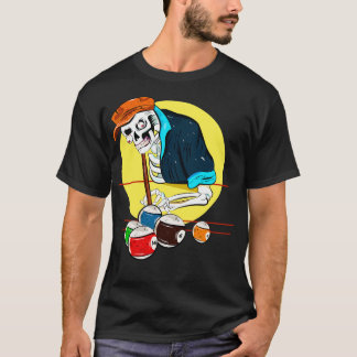 Skelet Spelen Biljart T-shirt