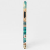 Skelet spelen fluit schedel moderne trendy Hallow iPhone Hoesje (Rechterkant)