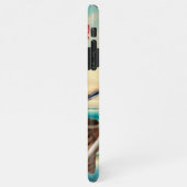 Skelet spelen fluit schedel moderne trendy Hallow iPhone Hoesje (Linkerkant)