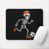Skelet Spelend Voetbal Jongens Mannen Grappig Hall Muismat (Met muis)