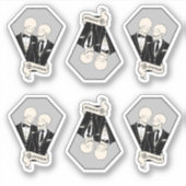 Skelet Sticker (Voorkant)