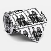 Skelet - Stropdas (Opgerold)