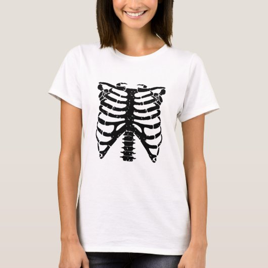 skelet t-shirt (Voorkant)