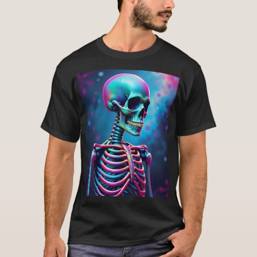 skelet t-shirt (Voorkant)