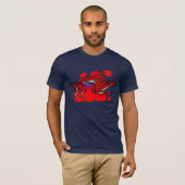 Skelet T-Shirt (Mannen) (Voorkant volledig)
