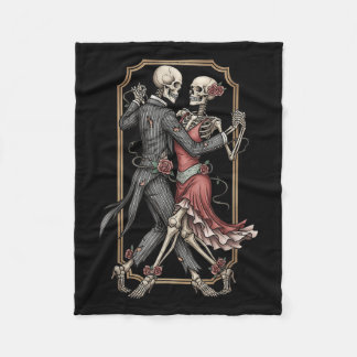 Skelet Tango Halloween Kostuum Griezeldansers Da Fleece Deken