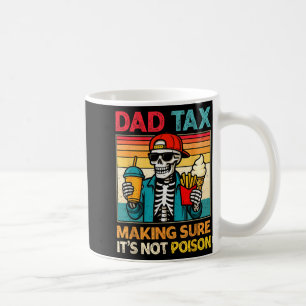 Skelet vader belasting zorgt ervoor dat het niet g koffiemok