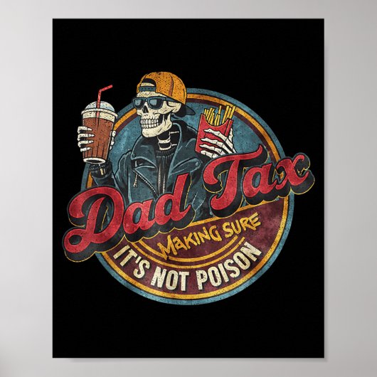 Skelet vader belasting zorgt ervoor dat het niet g poster (Voorkant)