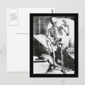 Skelet van Anatomia Humani Corporis Briefkaart (Voorkant / Achterkant)